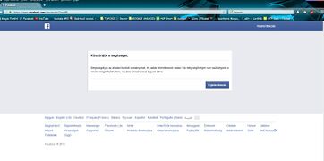 Facebook és 2016-os HSP gányolt Firefox böngésző